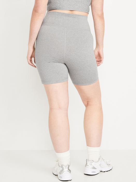 Extra High-Waisted CloudComfy Biker Shorts -- 6-inch inseam