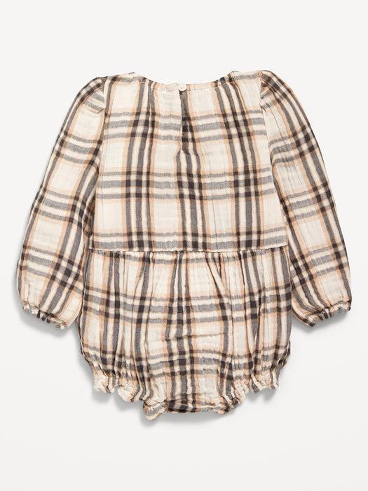 Long-Sleeve One-Piece Romper for Baby