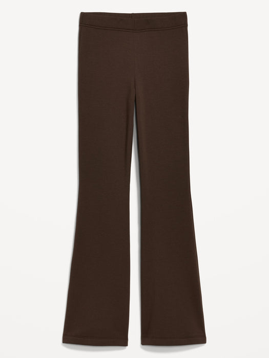 High-Waisted Fleece-Lined Flare Leggings