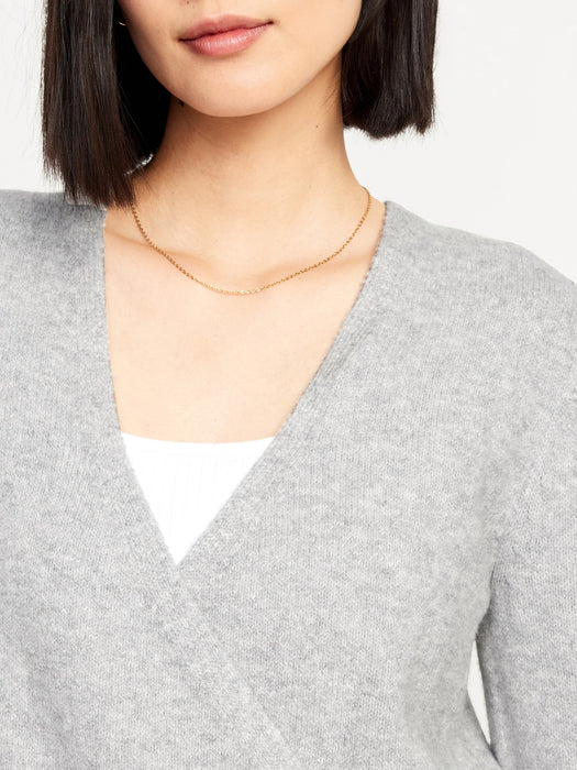 SoSoft Tie-Waist Sweater