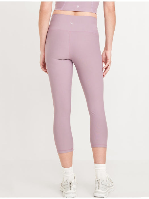 High-Waisted PowerSoft Crop Leggings