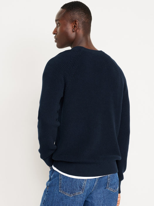 Shaker-Stitch Sweater
