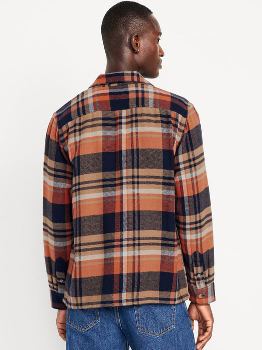 Heavyweight Plaid Flannel Shirt