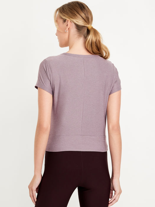 CloudMotion Twist-Front T-Shirt