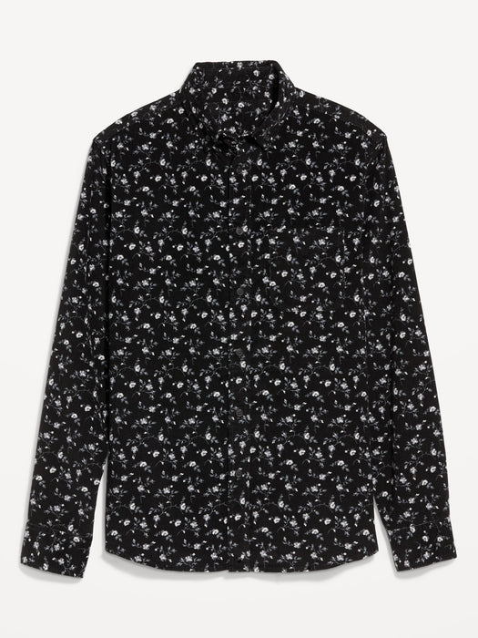 Button-Down Corduroy Shirt