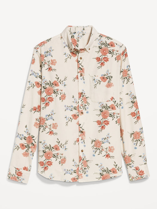 Button-Down Corduroy Shirt