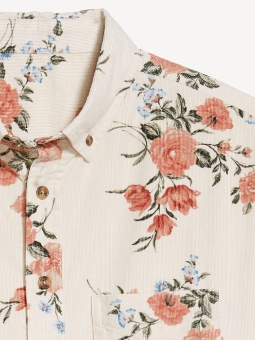 Button-Down Corduroy Shirt