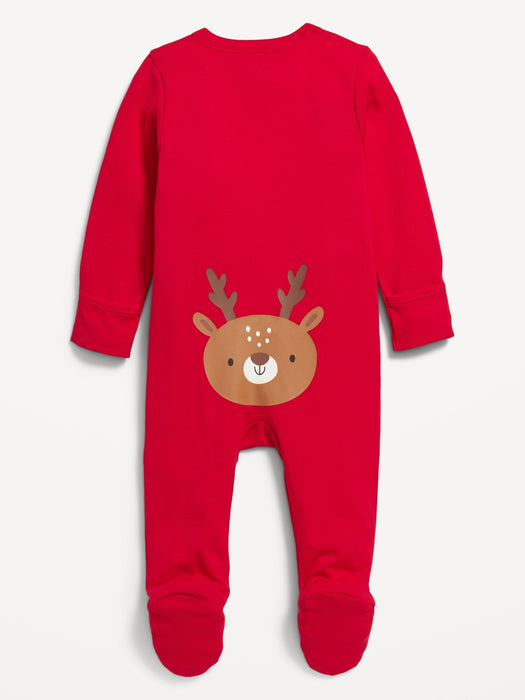 2-Way-Zip Sleep &amp; Play Footed One-Piece for Baby