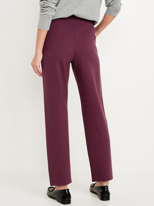 Extra High-Waisted Stevie Straight Pants