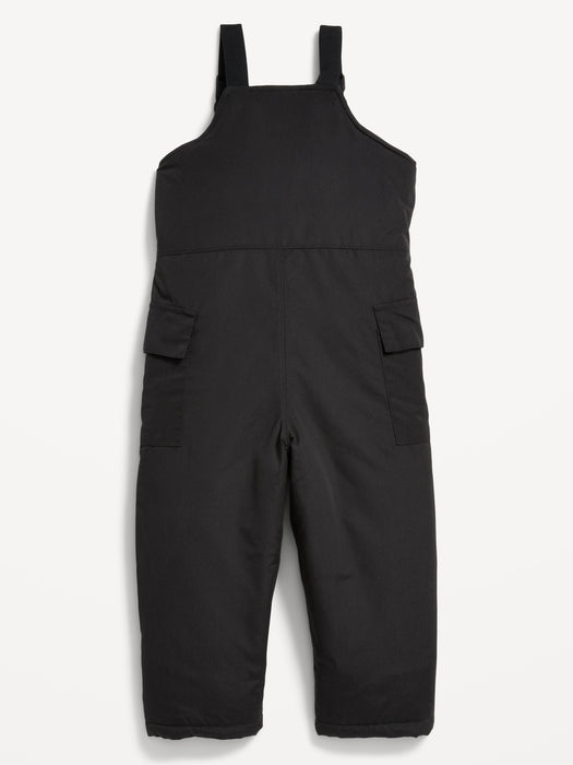 Water-Resistant Unisex Snow-Bib Overalls for Toddler
