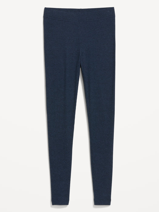 High-Waisted Cozy Ribbed Leggings