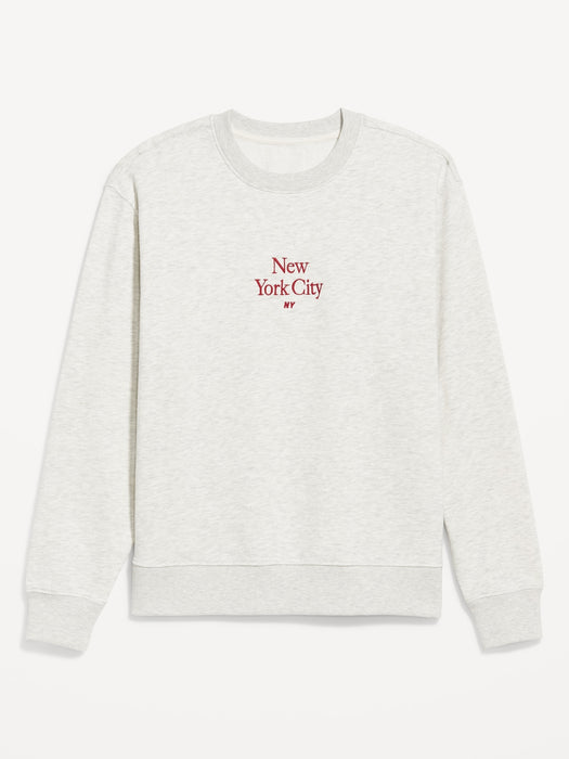 Oversized Essential Graphic Sweatshirt