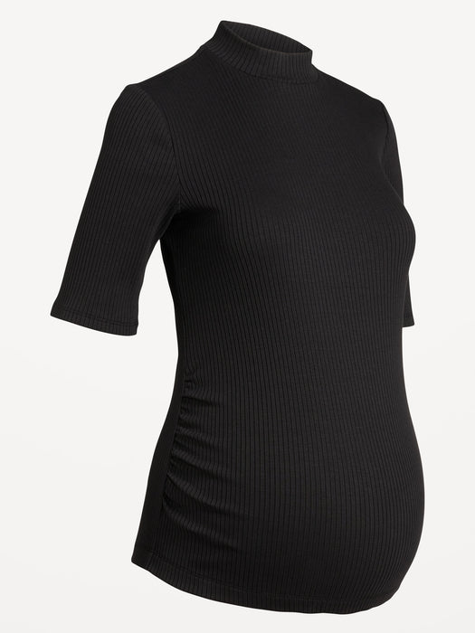 Maternity Mock-Neck Top