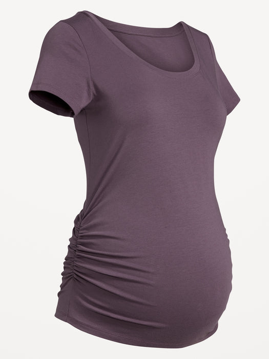 Maternity Scoop-Neck T-Shirt