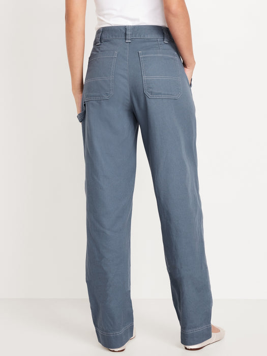 High-Waisted Utility Pants