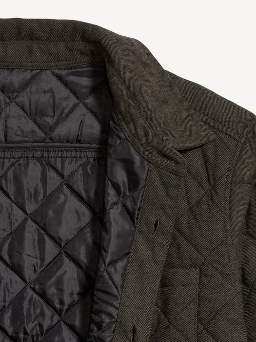 Quilted Button-Down Shacket