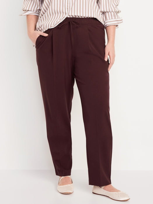 High-Waisted Billie Straight Trouser