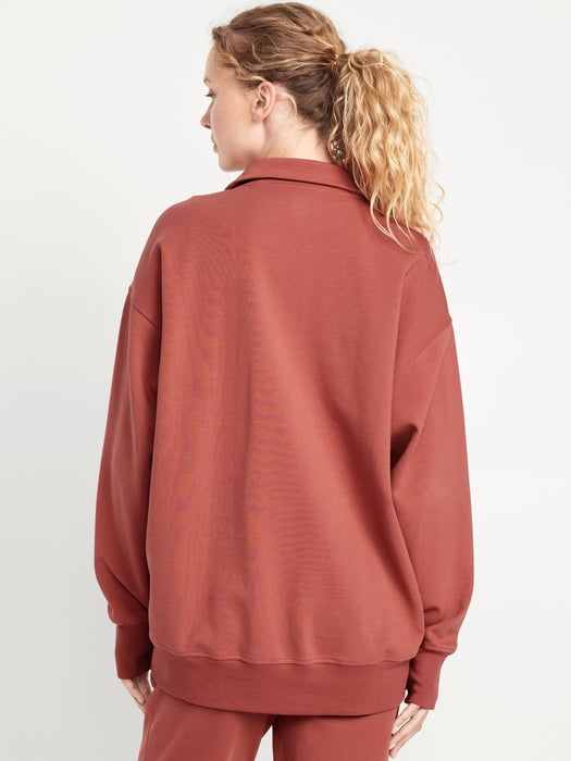 Dynamic Fleece Half-Zip Tunic
