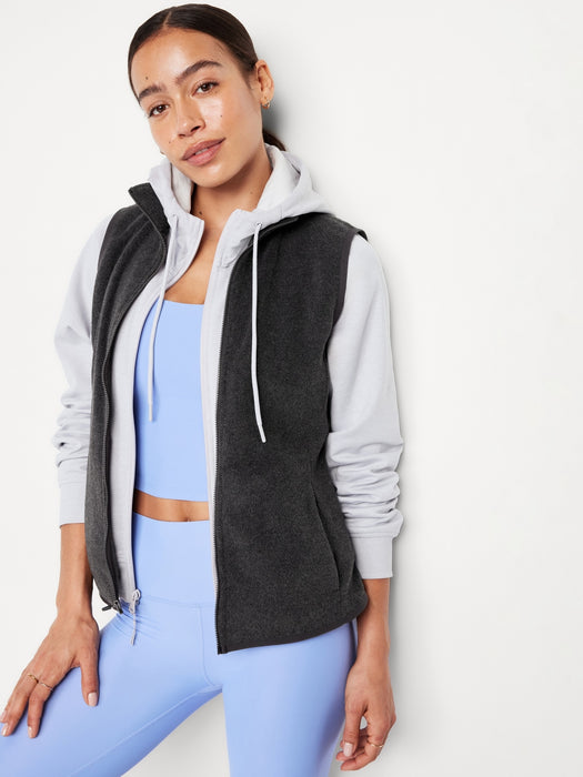 Microfleece Zip Vest
