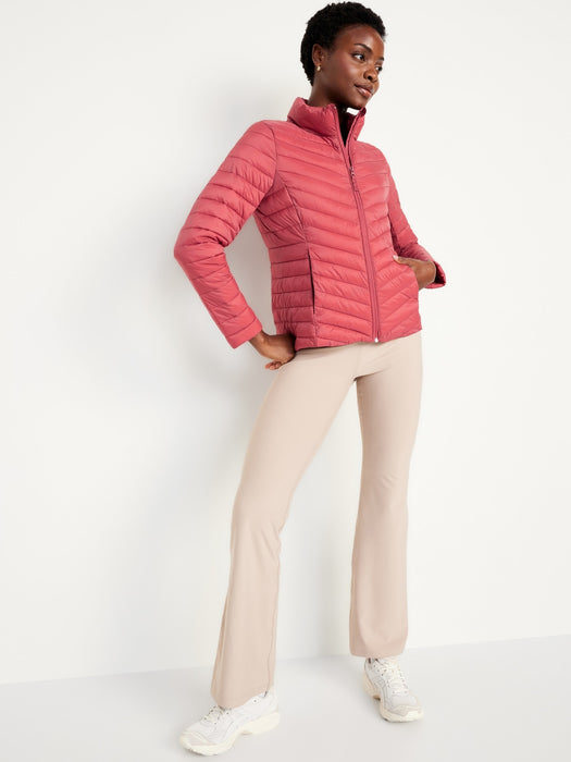 Water-Resistant Narrow-Channel Puffer Jacket