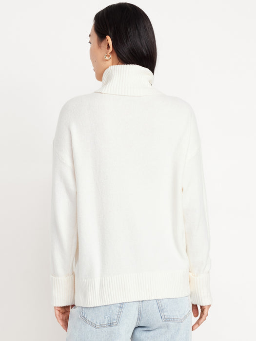 SoSoft Turtleneck Tunic Sweater
