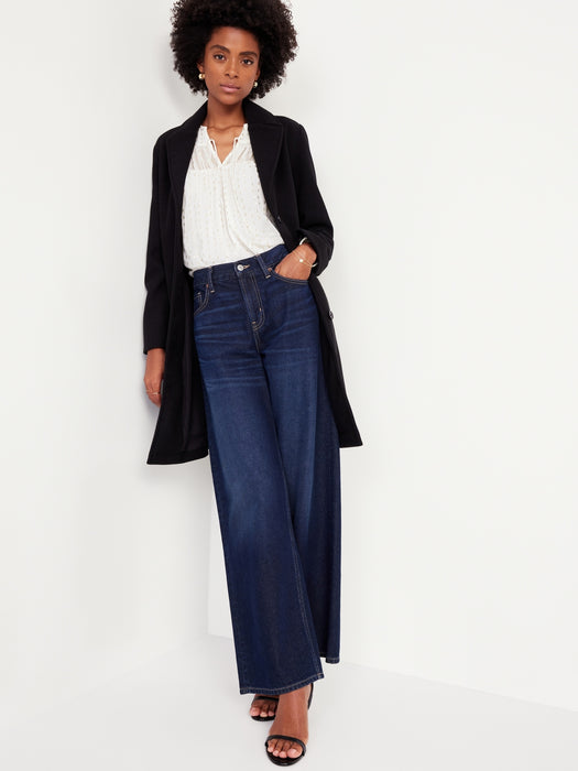 Split-Neck Chiffon Top