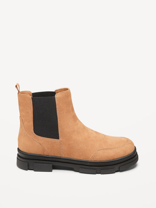 Faux-Suede Chelsea Boots for Girls
