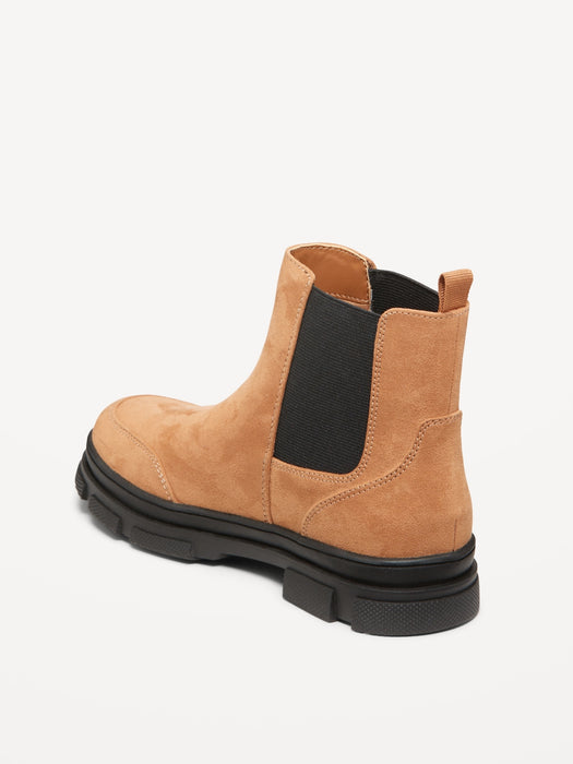 Faux-Suede Chelsea Boots for Girls