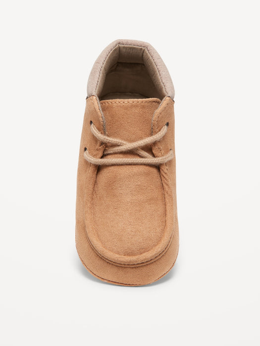 Faux-Suede Deck Boots for Baby