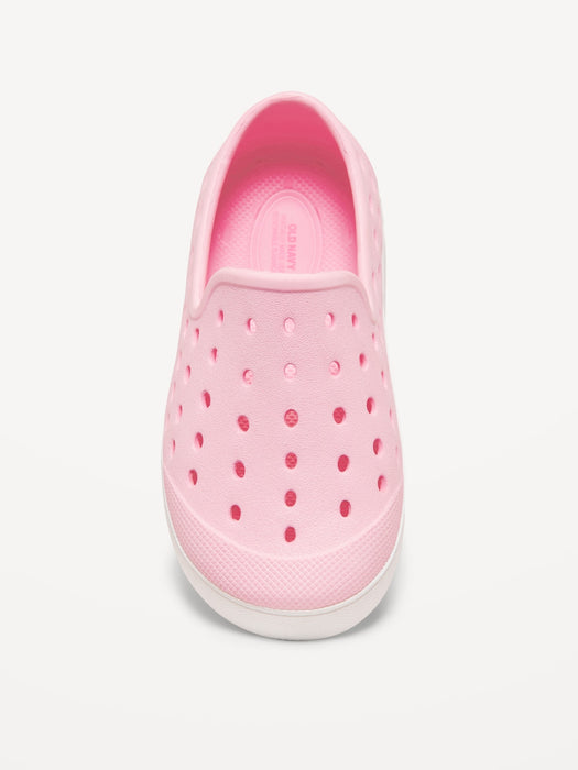 Perforated Slip-On Shoes for Toddler Girls (Partially Plant-Based)