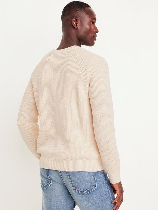 Shaker-Stitch Sweater