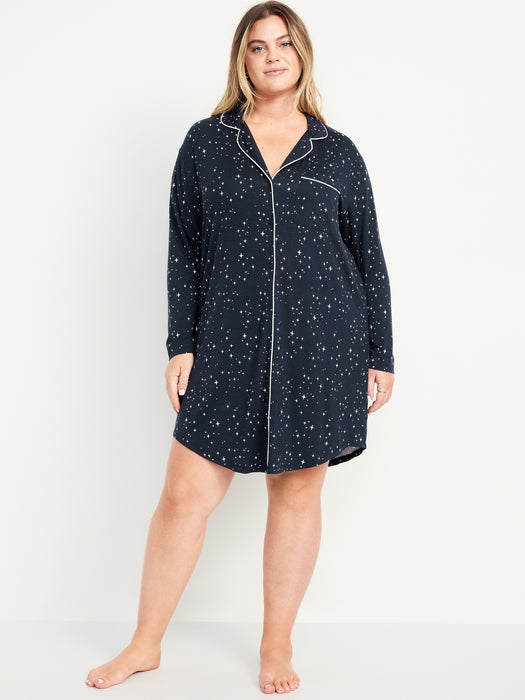 Knit Jersey Sleep Shirt