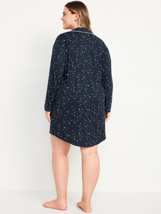 Knit Jersey Sleep Shirt