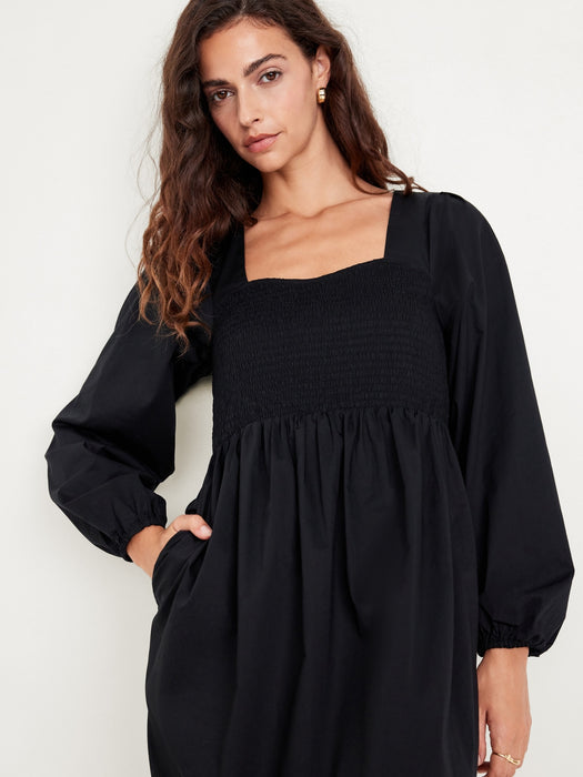 Fit & Flare Midi Dress GAP (International) Fit & Flare Midi Dress GAP (International)