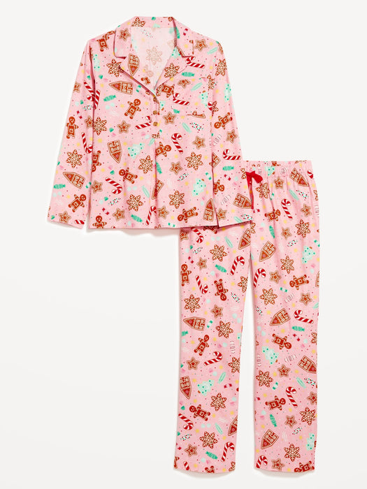 Maternity Matching Flannel Pajama Set