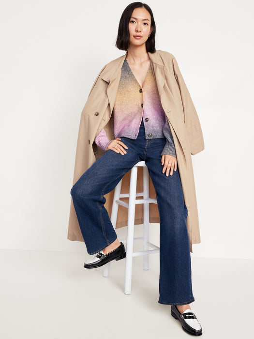 Slouchy Button-Down Cardigan