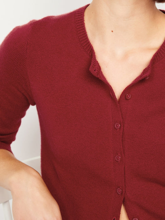 SoSoft Crop Cardigan Sweater
