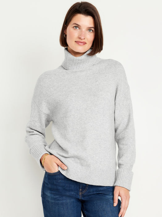 SoSoft Turtleneck Tunic Sweater