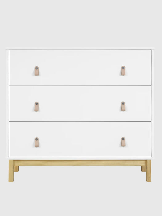 babyGap Legacy 3 Drawer Dresser with Leather Pulls and Interlocking Drawers