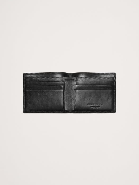 Leather Bi-Fold Wallet