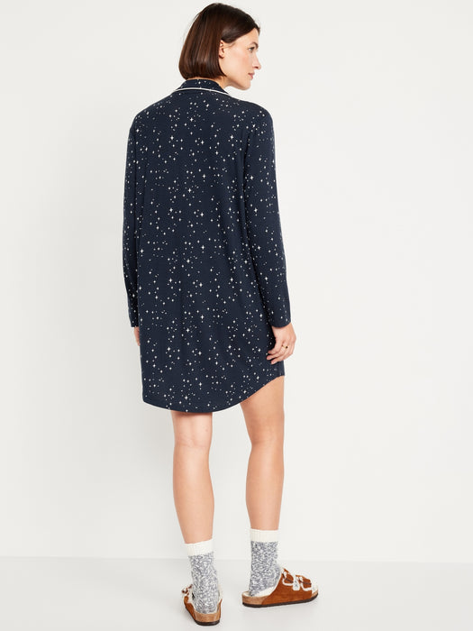 Knit Jersey Sleep Shirt