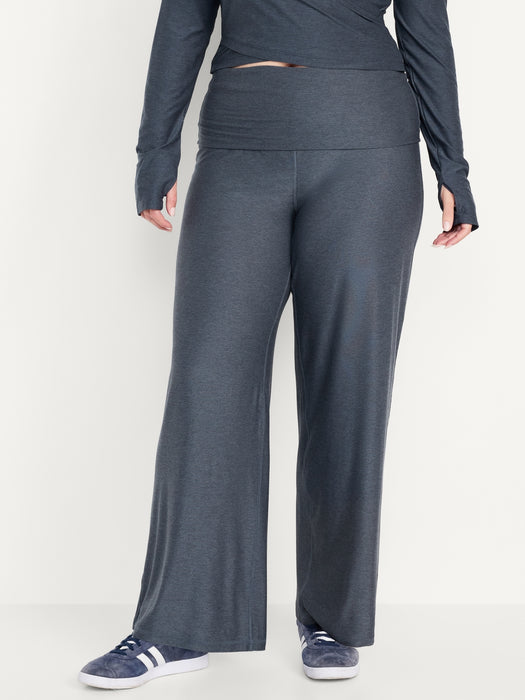 High-Waisted CloudMotion Wide-Leg Pants