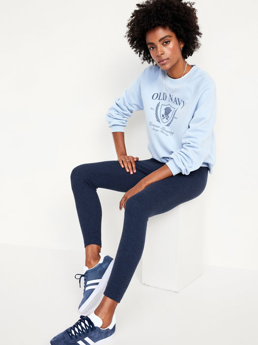 High-Waisted Cozy Ribbed Leggings