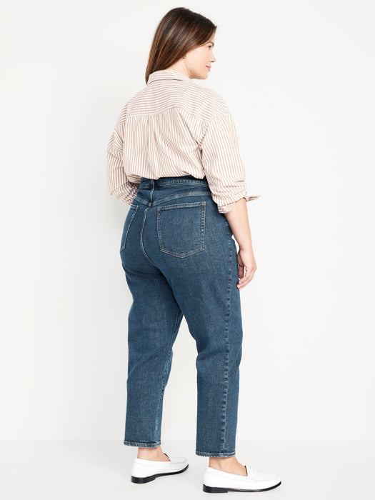 Curvy High-Waisted OG Straight Ankle Jeans