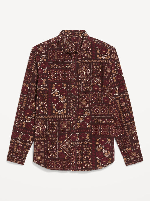 Button-Down Corduroy Shirt