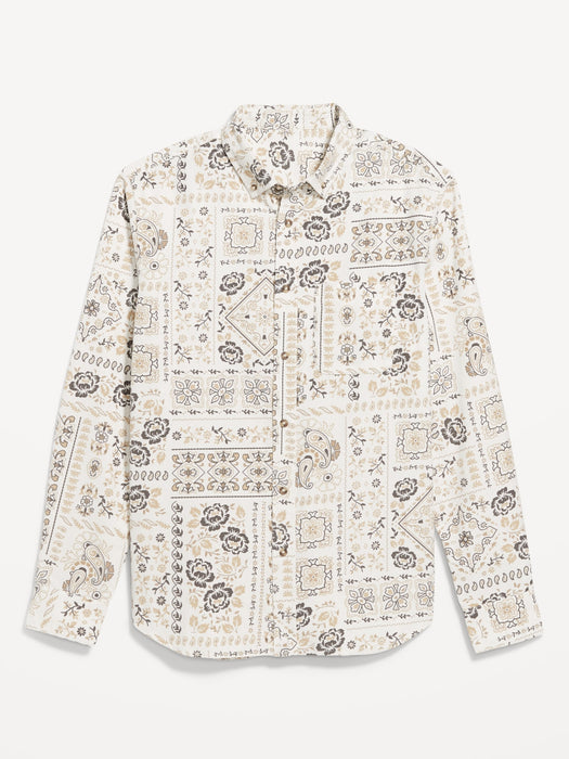 Button-Down Corduroy Shirt