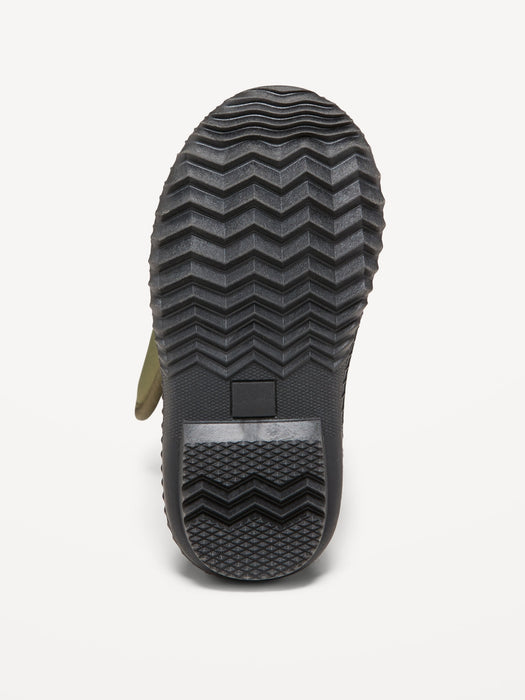 Color-Block Duck Boots for Toddler Boys