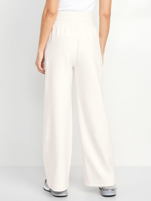 Dynamic Fleece Wide-Leg Pants