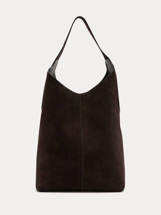 Slouchy Vida Suede Bag