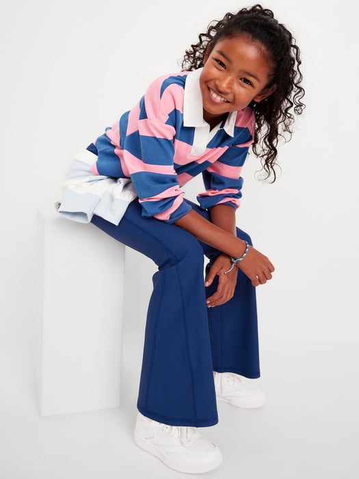 High-Waisted PowerSoft Super Flare Leggings for Girls